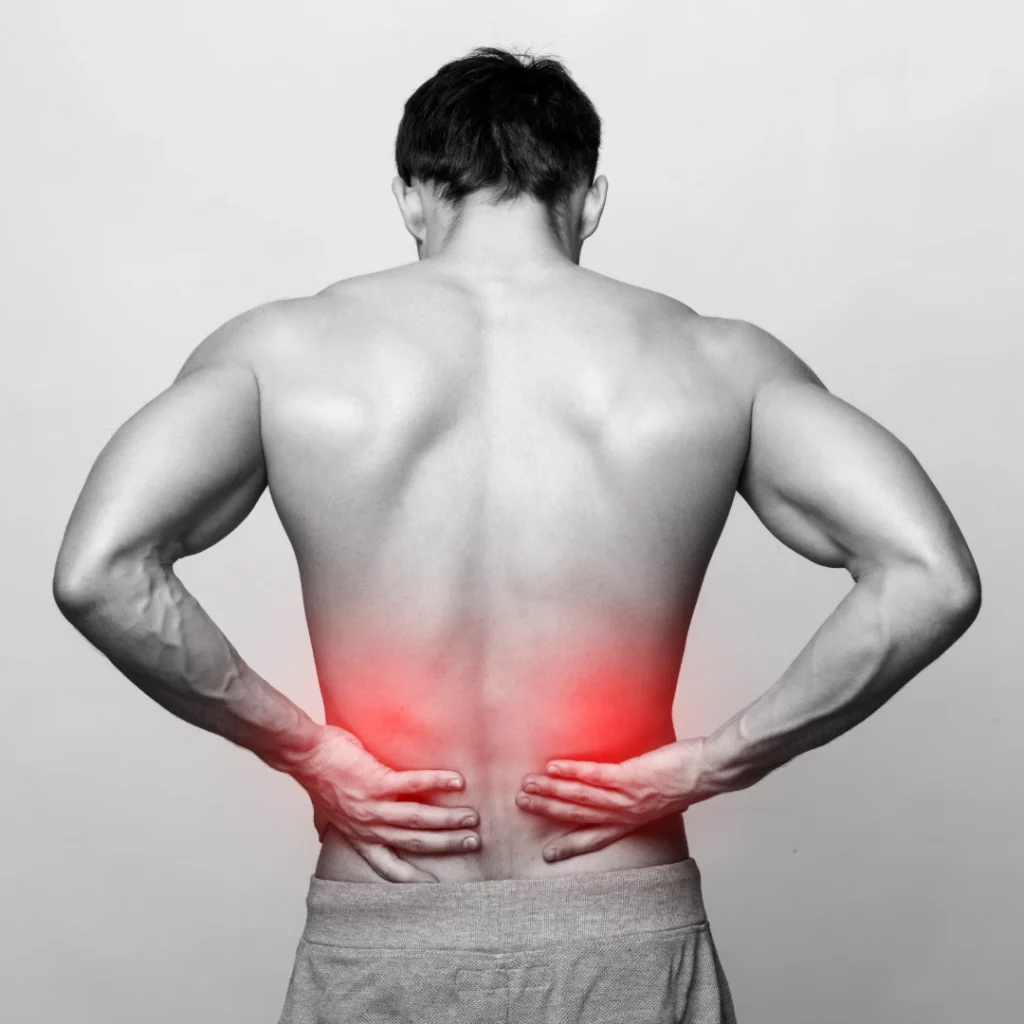 back pain example