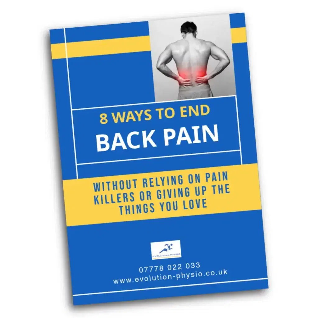 Back pain guide cover