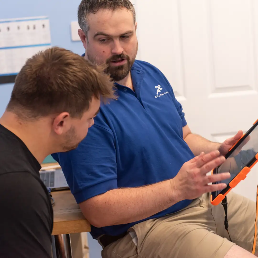 Consultation about foot and ankle pain