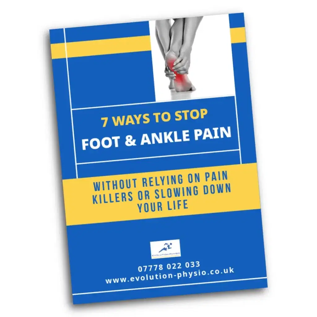 Foot and ankle pain guide cover