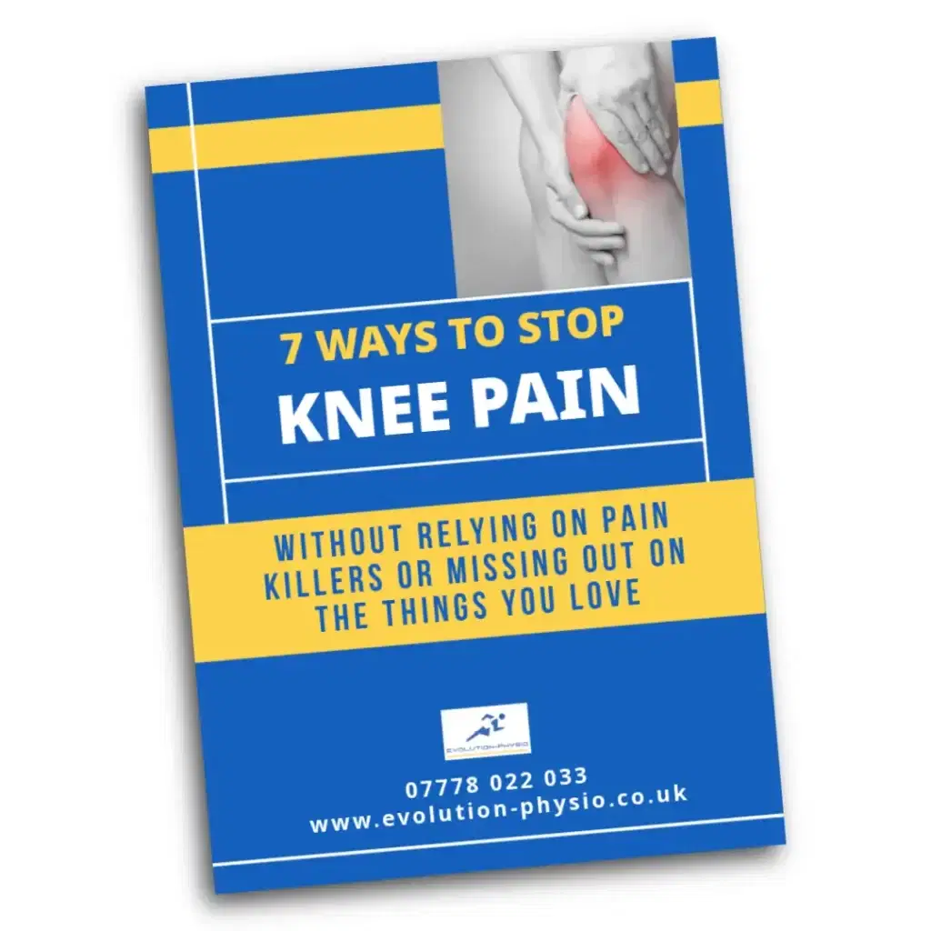 Knee pain guide cover