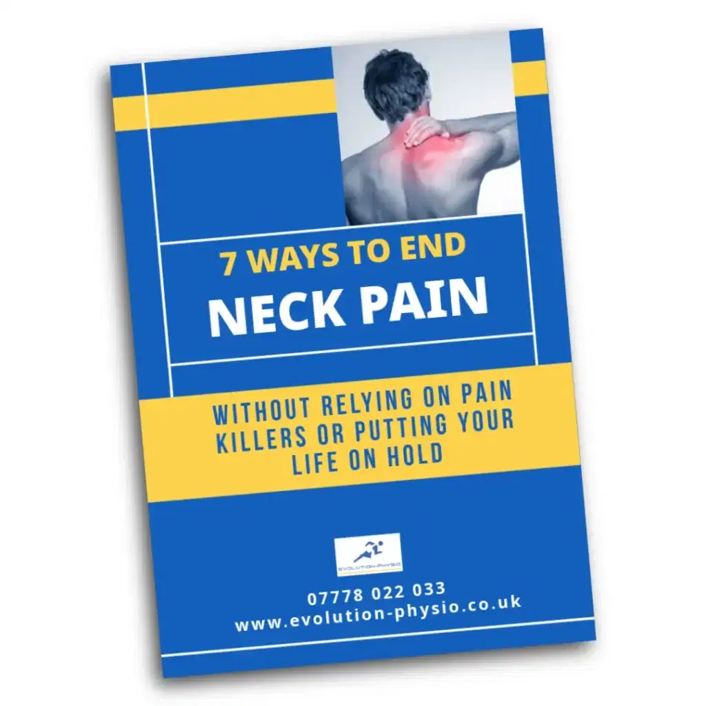Neck pain guide cover