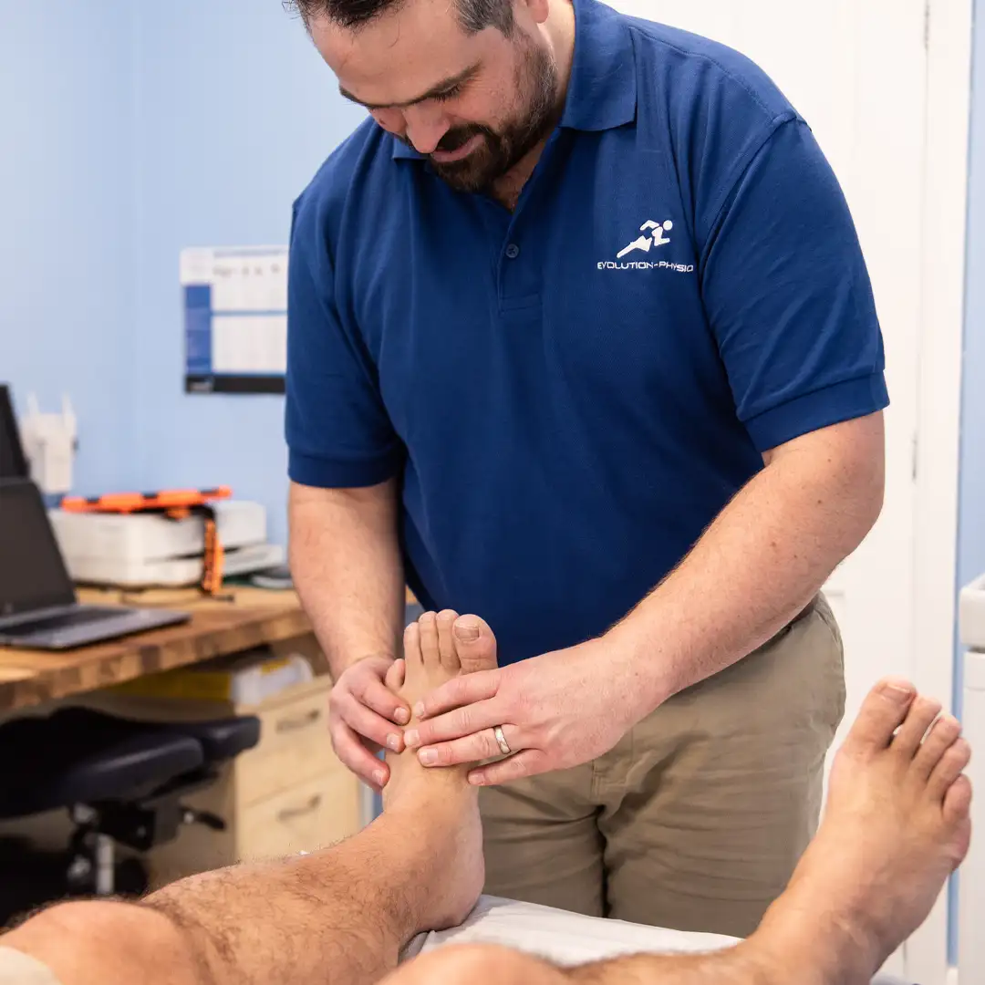 Pete treating foot-ankle pain