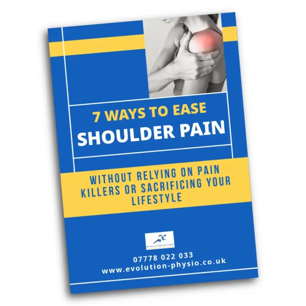 Shoulder pain guide cover