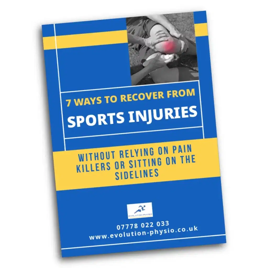 Sports injuries guide cover