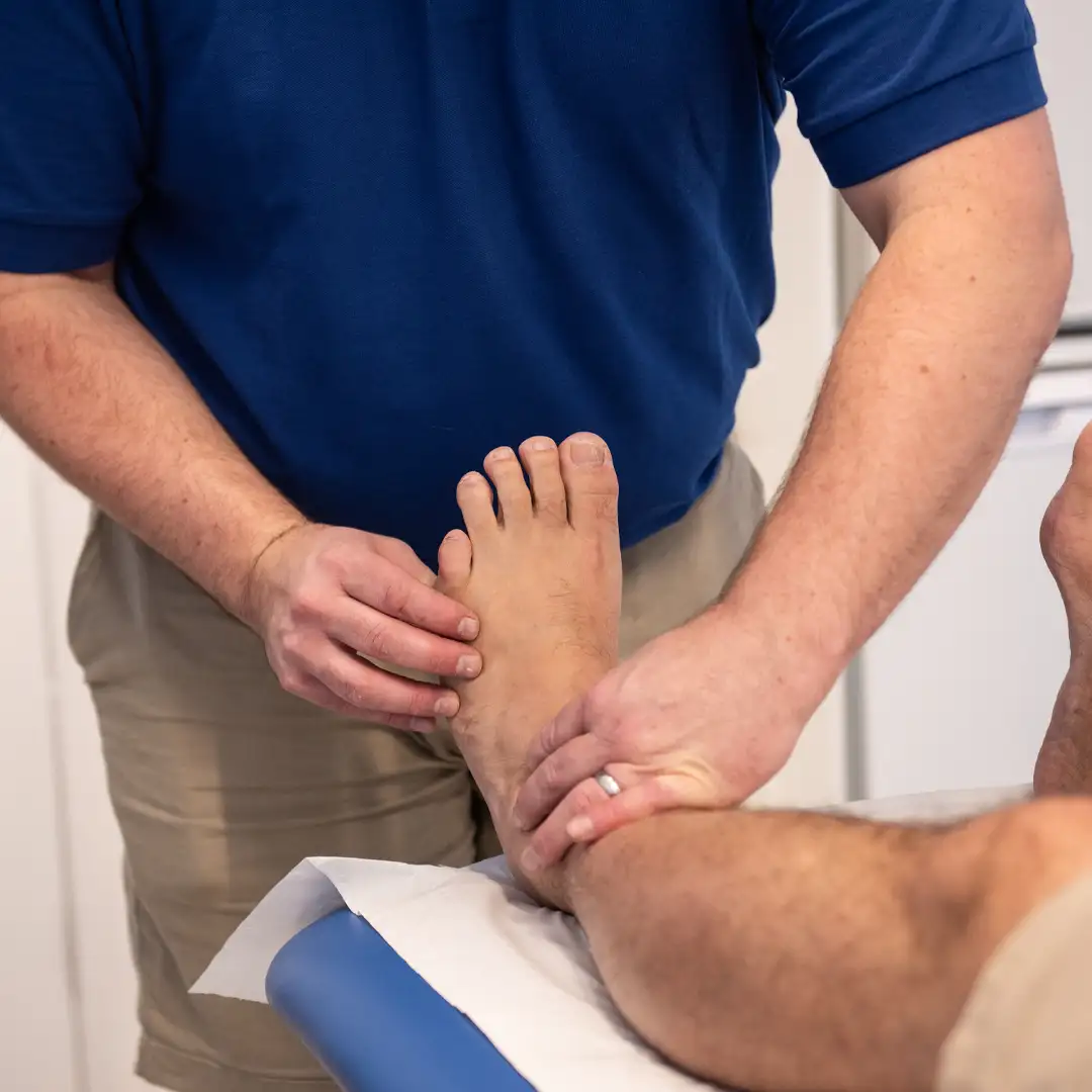 Pete treating foot-ankle pain